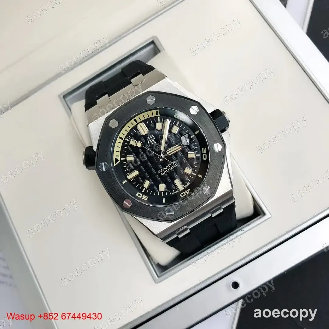 激安 オーデマ・ピゲ ロイヤルオーク ブラック ウォッチ N級品 15720ST No.0067