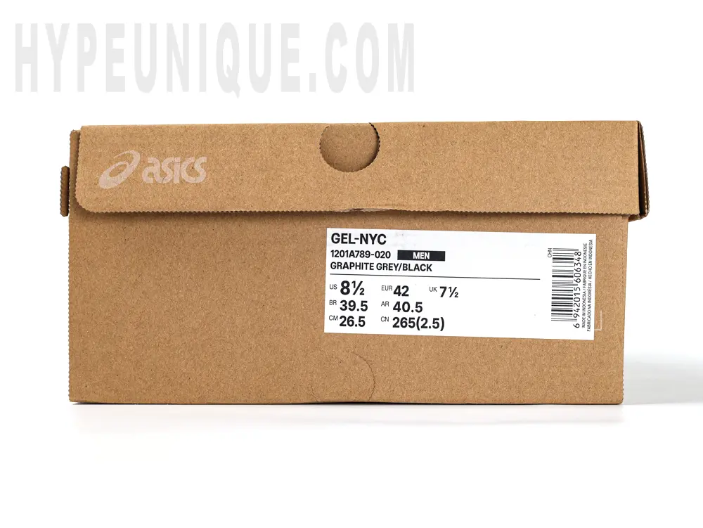 ASICS Gel-NYC Graphite Grey Black