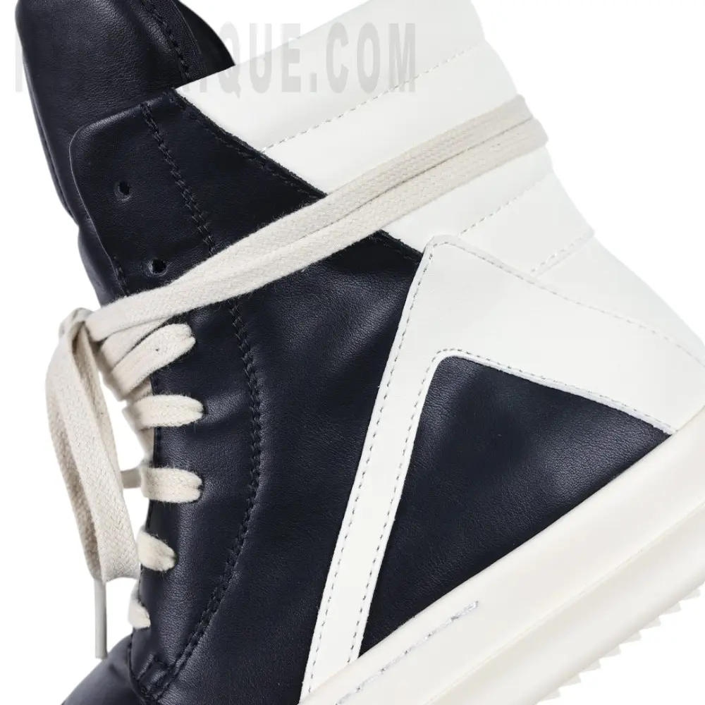 The side of the shoes
