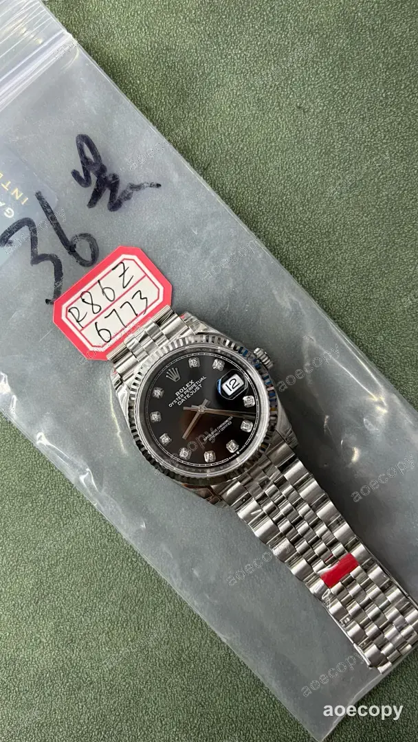 人気モデル ロレックス デイトジャスト ブラック ウォッチ N級品 R86Z6773 No.0008