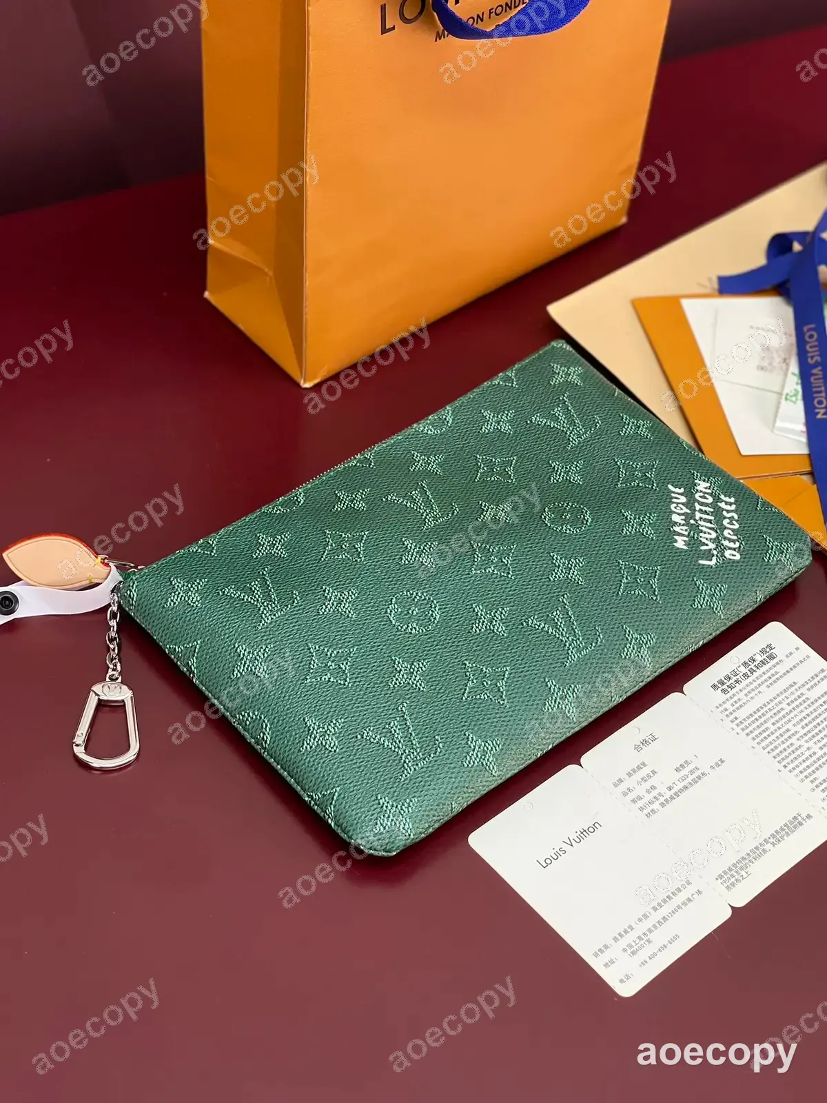 大人気★ ルイ・ヴィトン モノグラム グリーン キーケース N級品 M27109 No.0137