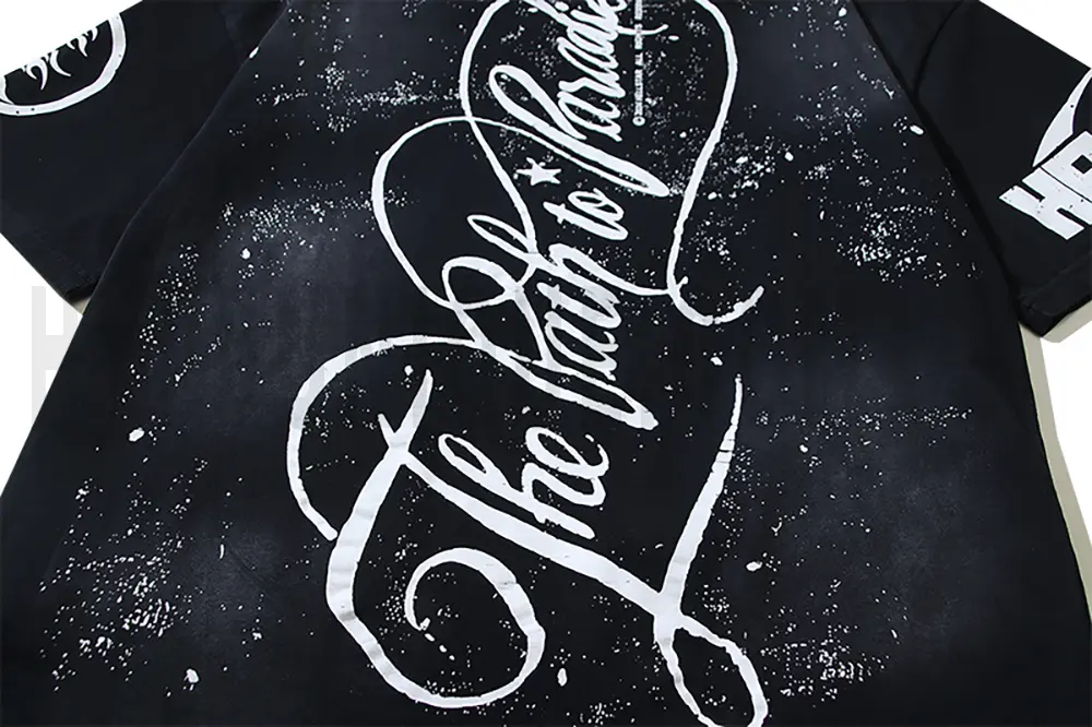 Vintage English Letter Print Design.