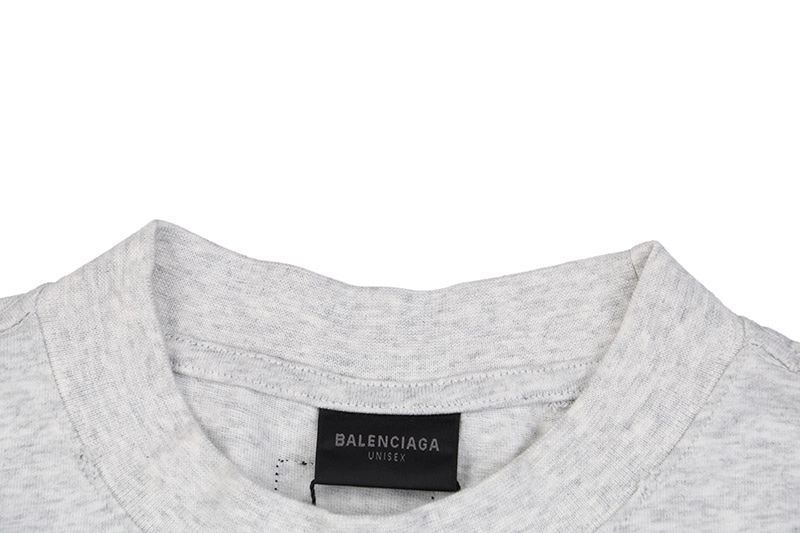 Balenciaga X Archive Inverted V Letter Music Print T-Shirt Reps