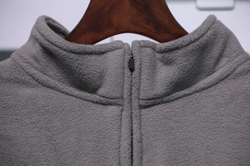 FEAR OF GOD ESSENTIALS POLAR FLEECE HALF-ZIP SWEATER REPLICA