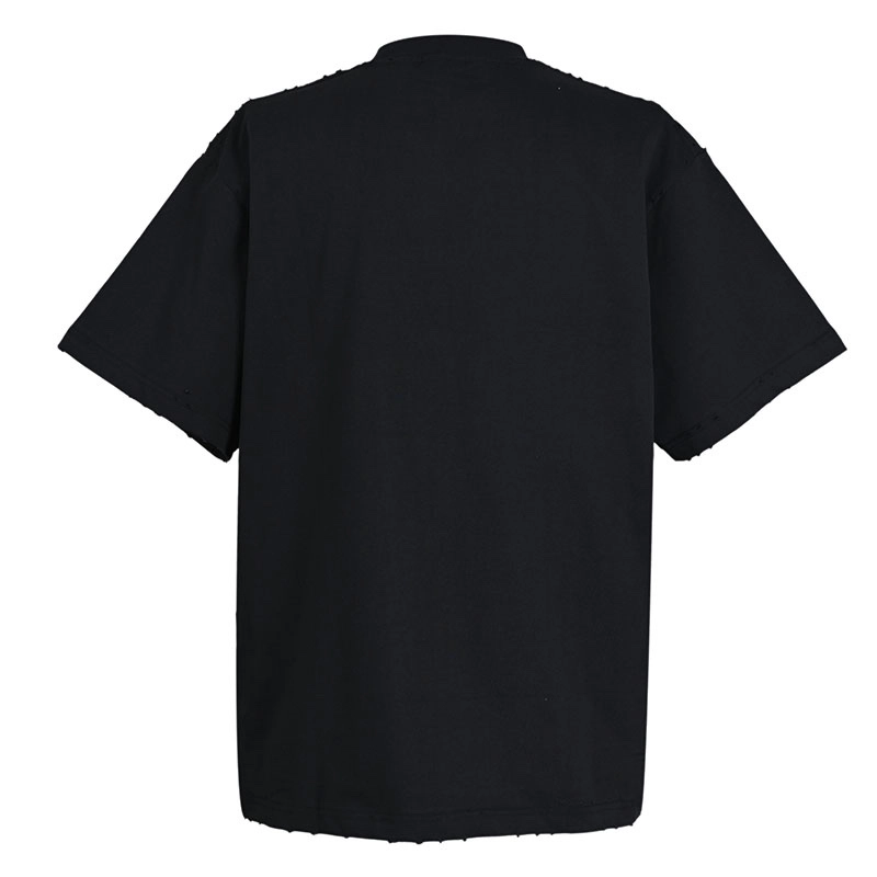 Logo Dissolved and Worn T-Shirt