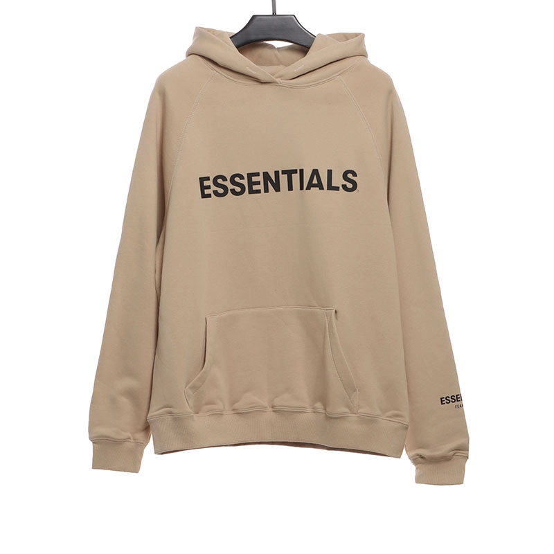Fear of God Chest Silicone Lettering Hoodie Reps