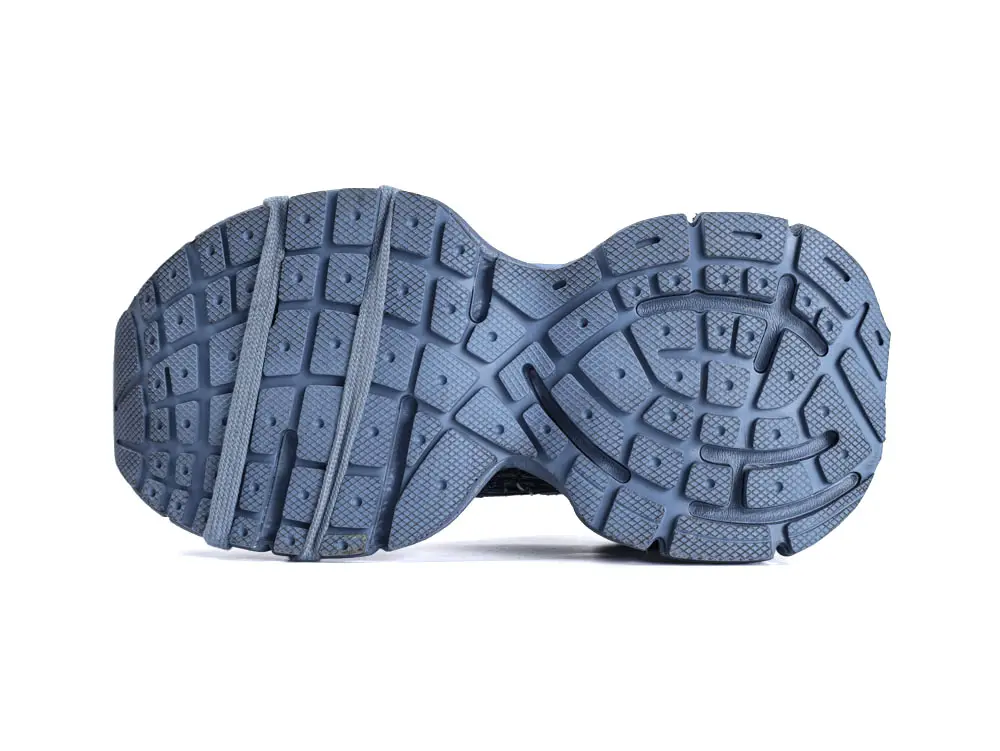 Blue soles