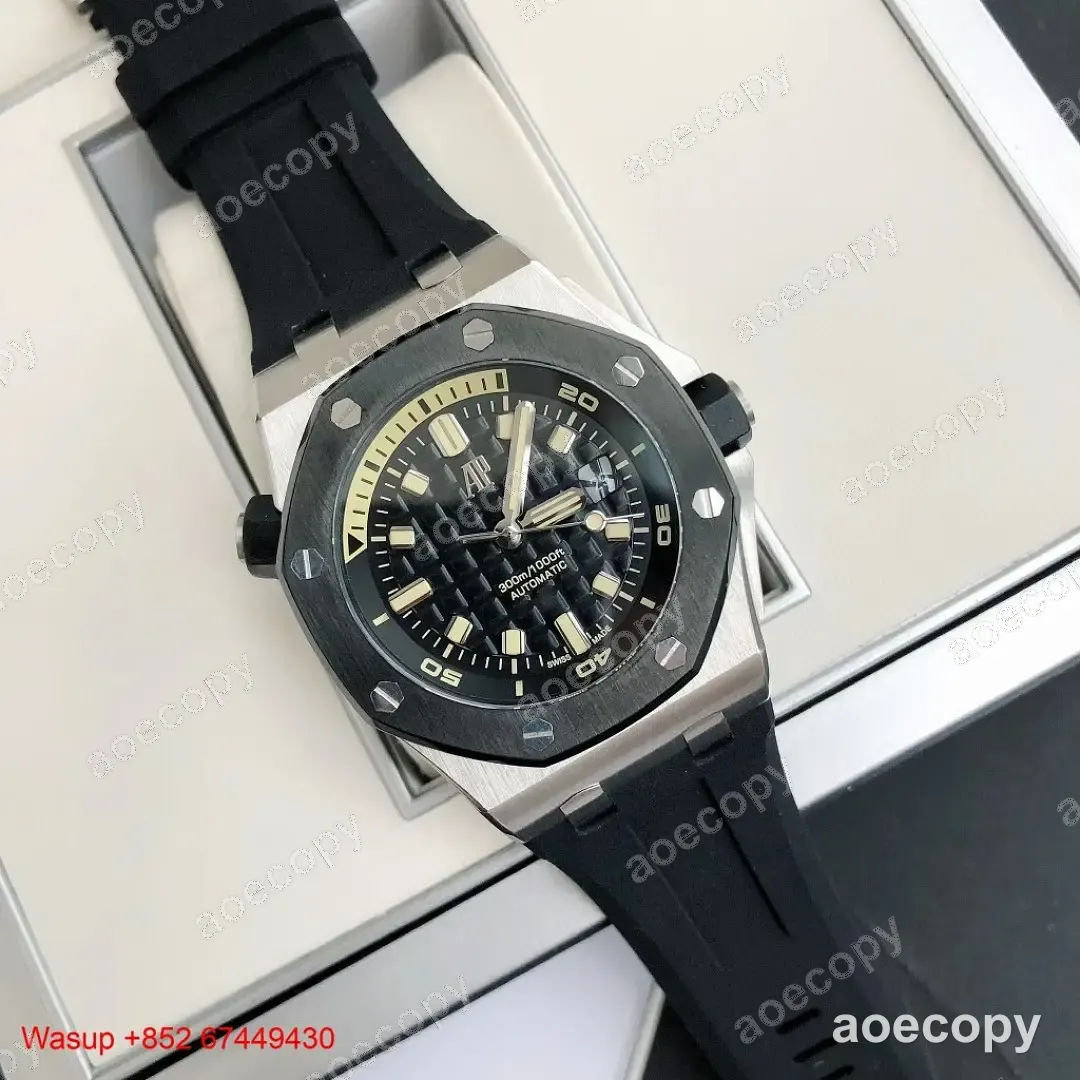 激安 オーデマ・ピゲ ロイヤルオーク ブラック ウォッチ N級品 15720ST No.0067