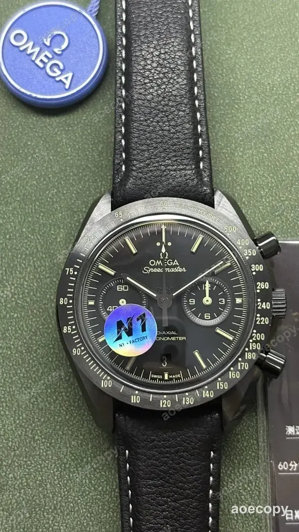 新作 オメガ スピードマスター ブラック ウォッチ 偽物 No.0106