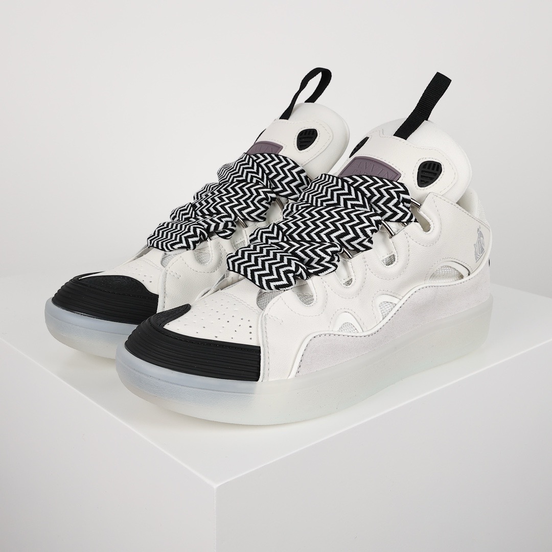 lanvln Curb Sneakers ‘White Transparent’