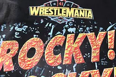 Printed graphic on the front of the clothes