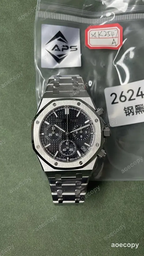 大人気★ オーデマ・ピゲ ロイヤルオーク ブラック ウォッチ 偽物 XK2547A No.0033