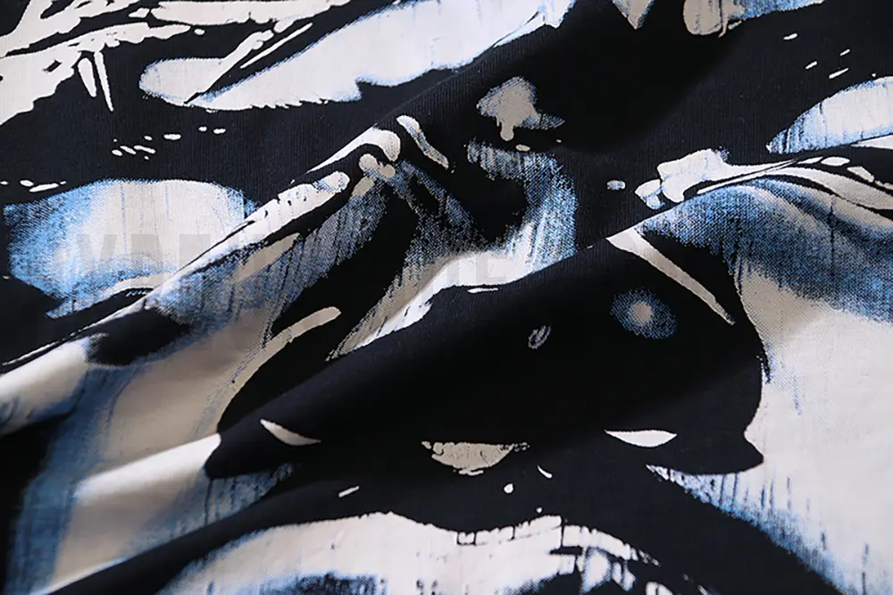 The fabric is soft, breathable, and resistant to wrinkles.