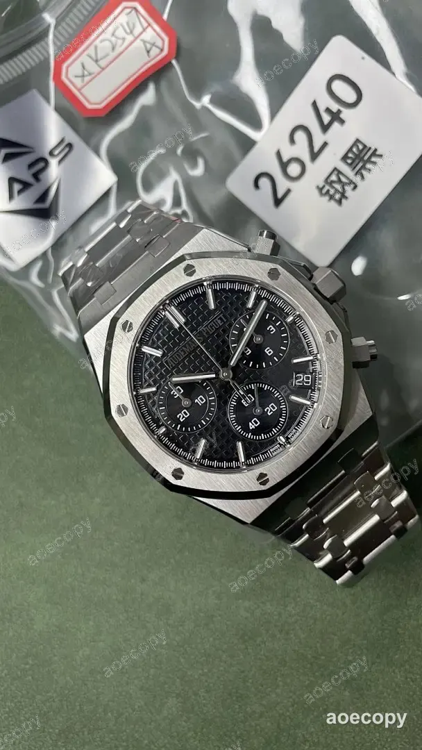 大人気★ オーデマ・ピゲ ロイヤルオーク ブラック ウォッチ 偽物 XK2547A No.0033