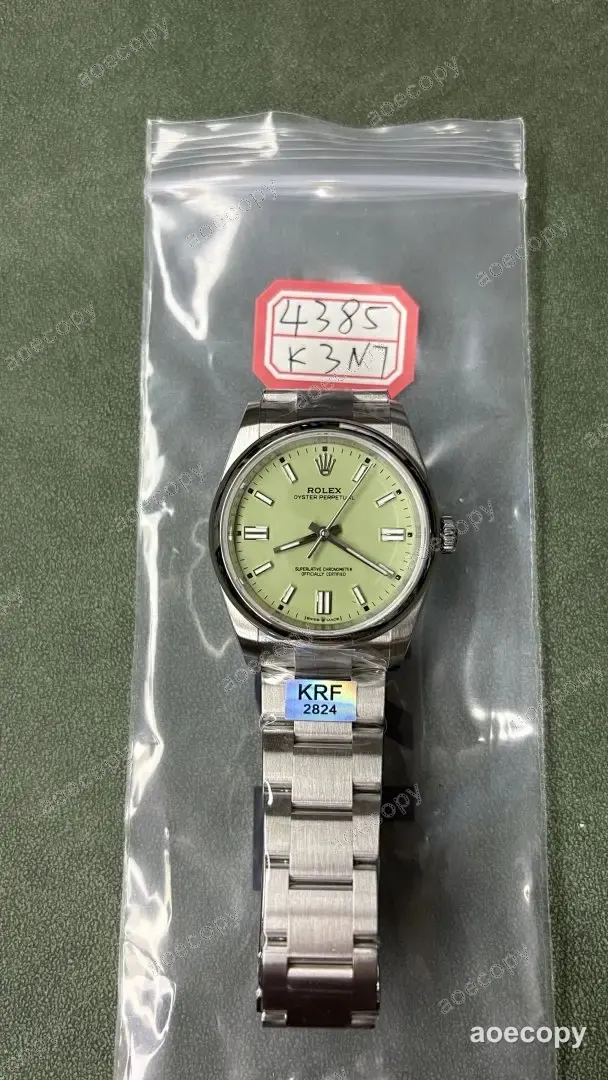 新作 ロレックス オイスターパーペチュアル ウォッチ スーパーコピー 4385K3N7 No.0073