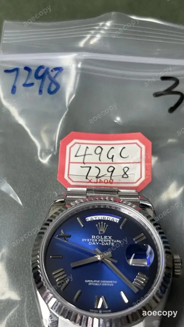人気モデル ロレックス デイデイト ウォッチ スーパーコピー 49GC7298 No.0139