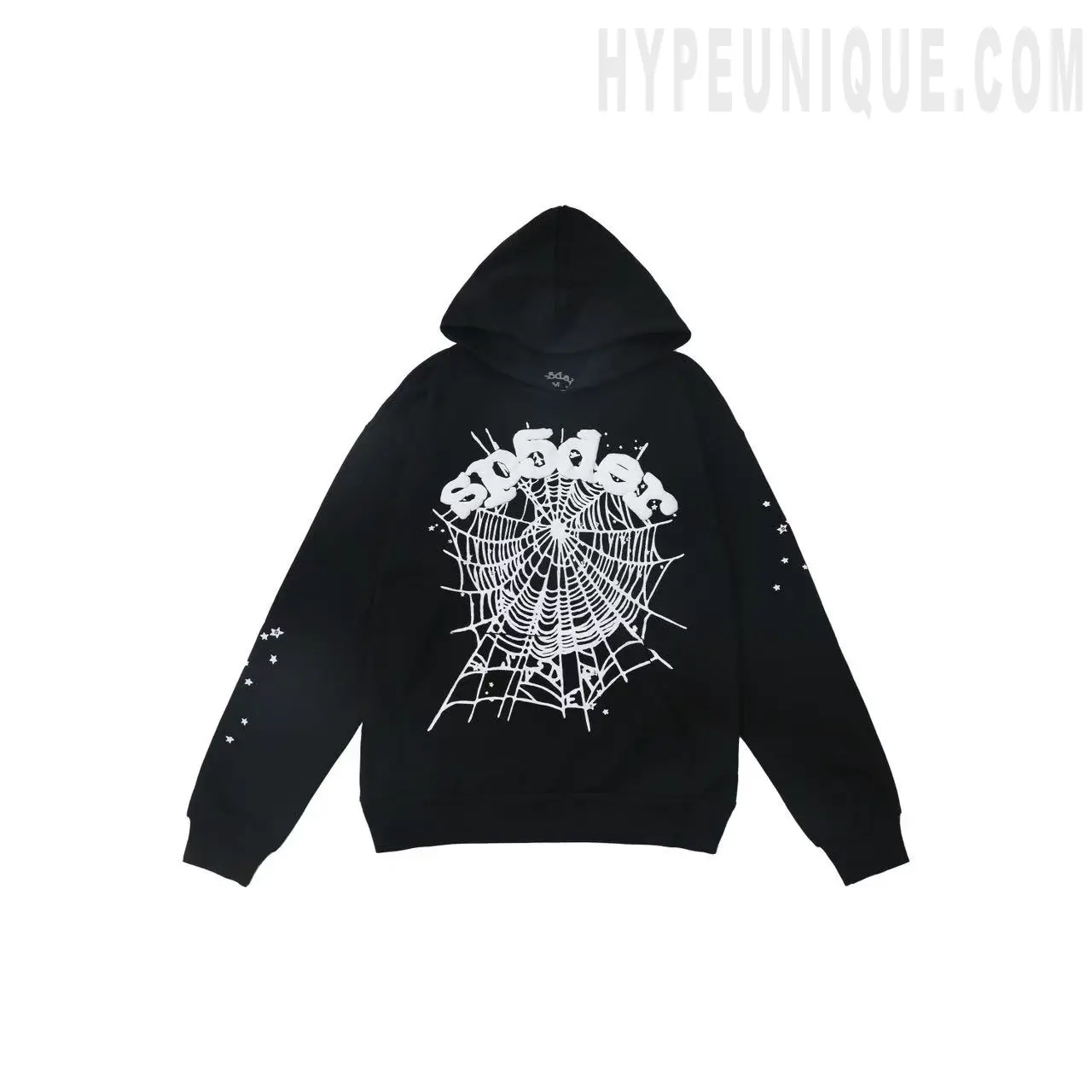 Sp5der OG Web Hoodie Black Reps