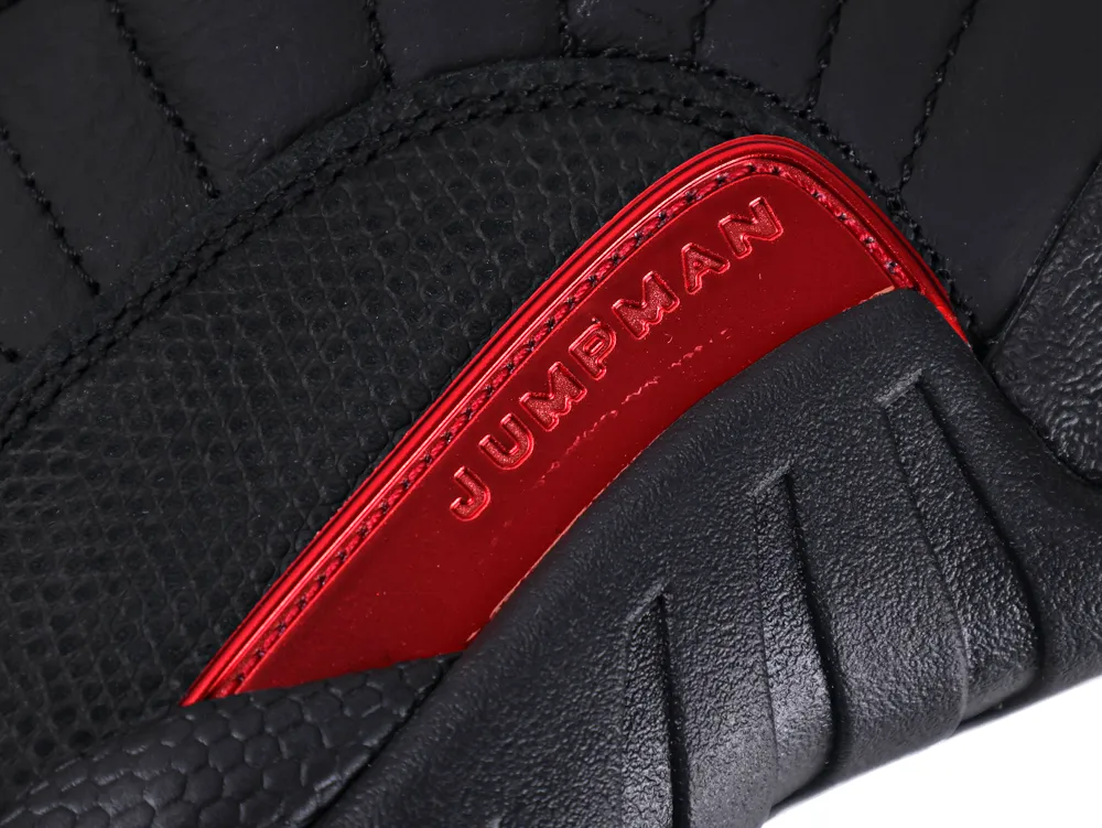 Jordan 12 Retro Bloodline Jumpman Side Detail