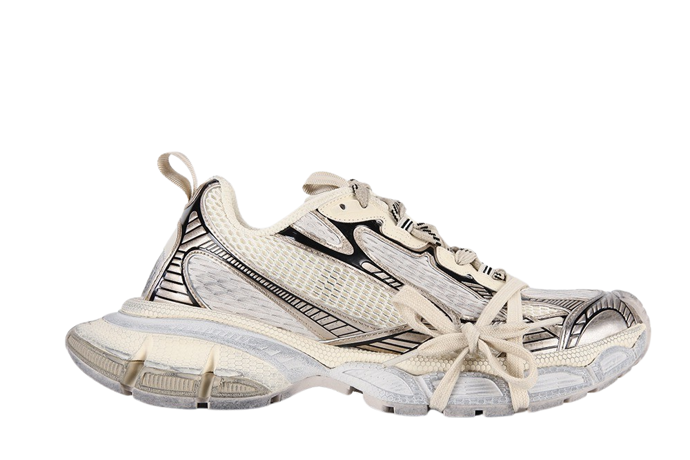 Men’s 3XL Mesh Runner Quality Reps 9110 BEIGE/EGGSHELL