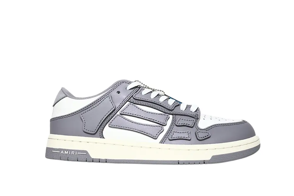 Amiri Skel Top Low ‘ White Gray’ 2021 Reps
