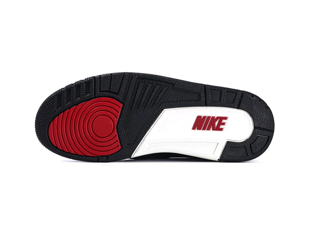 Levis x Jordan 3 Retro Indigo Outsole Bottom View