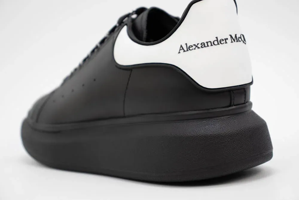 ALEXANDER MCQUEEN SHOW LEATHER PLATFORM TRAINERS – BLACK