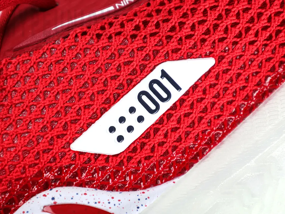 the 001 on the mesh