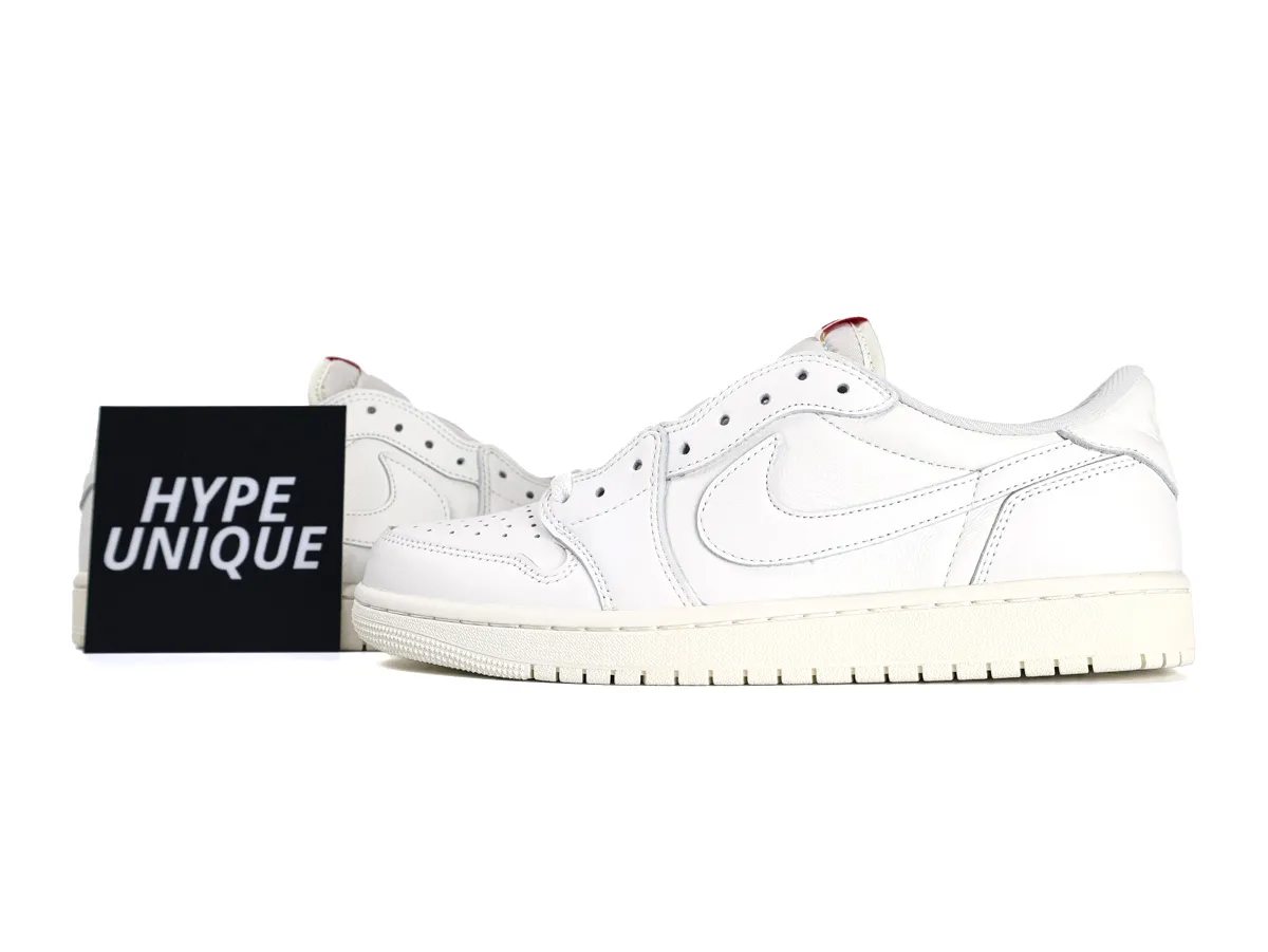 Jordan 1 Retro Low OG “Sail and University Red”
