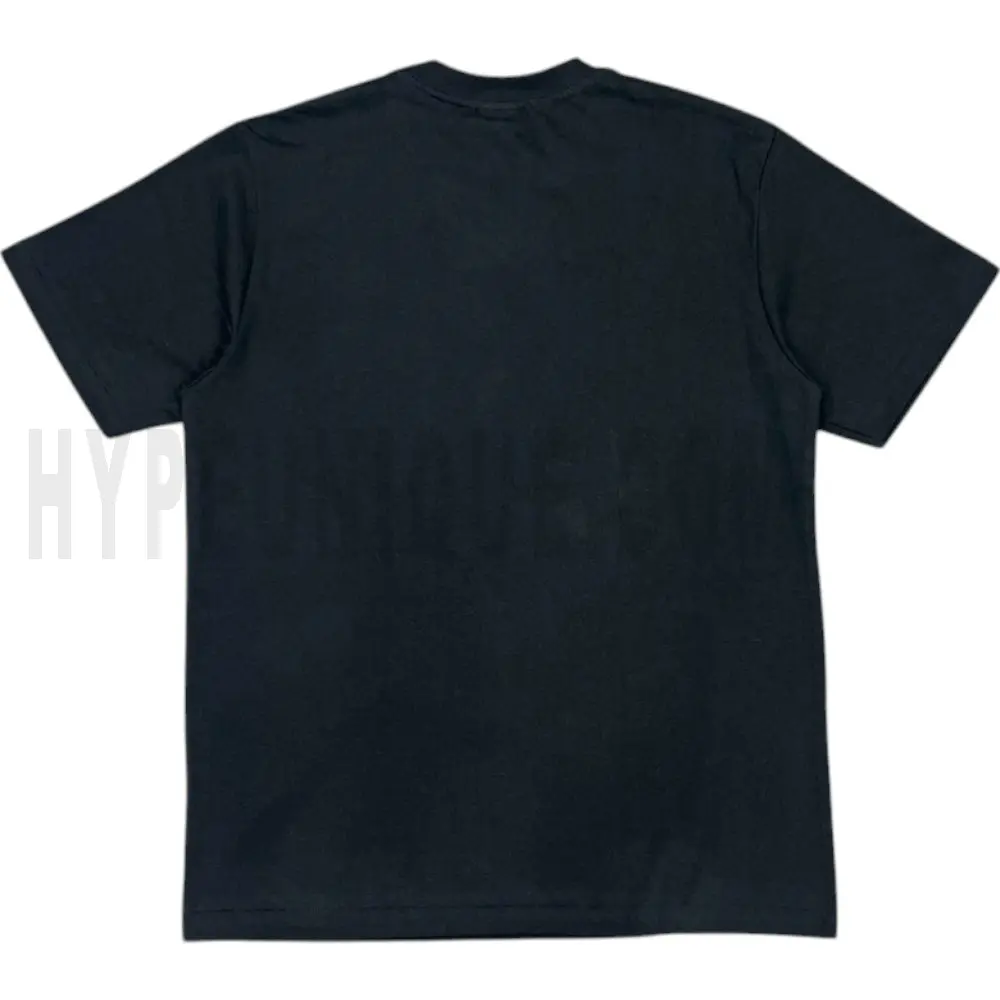 The back of the black clothes