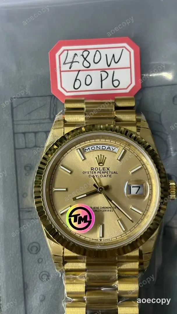 大人気★ ロレックス デイデイト ウォッチ コピー 480W60P6 No.0068