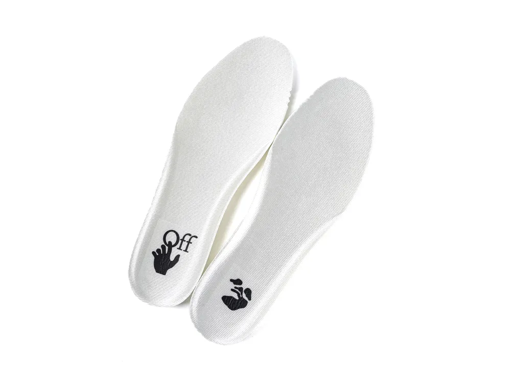 Off-White Odsy 2000 Sneakers White Purple insoles detail