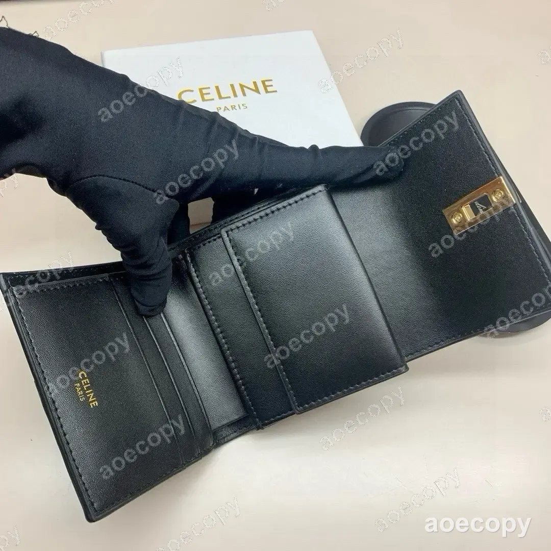 激安 セリーヌ ブラック ウォレット N級品 10523 No.0027