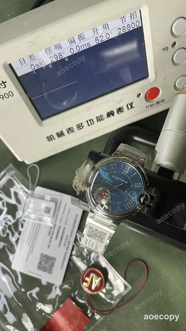 大人気★ カルティエ バロン ブルー ブルー ウォッチ スーパーコピー No.0102