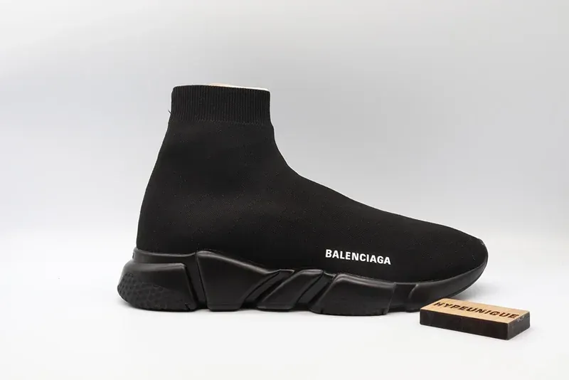 Balenciaga Speed Trainer Mid 'ALL BLACK"